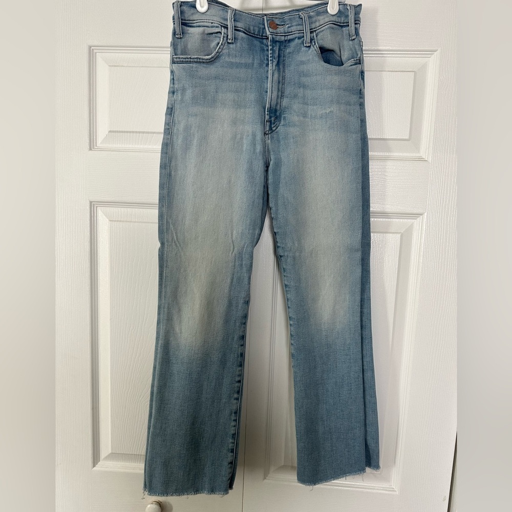 MOTHER Denim The Hustler Ankle Fray size 29